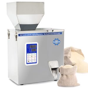 Powder Filling Machine, Multifunction Automatic Filling and Packing Machine, Particle Subpackage Machine 1-200g(0.44 lb)