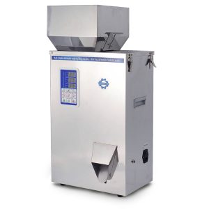 Particle&Powder Filling Machine, Multifunction Automatic Filling and Packing Machine, Particle Subpackage Machine For Beans Nail Beads Candy Particulate Matters Weighting and Filling 10-500G