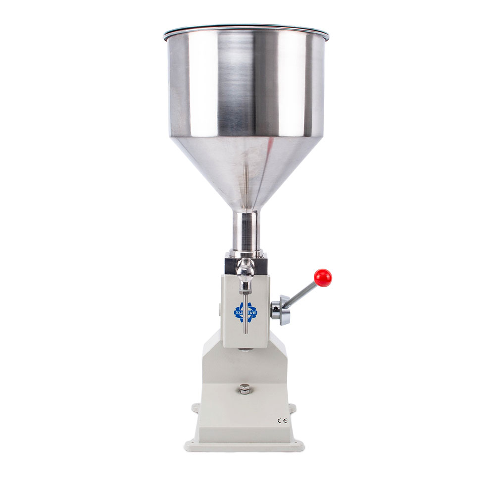 Miumaoev Manual Liquid Filling Machine Stainless Steel, Bottle Filler  5-50ml for Paste Cream Cosmetic, Lipgloss Machine, Liquid Filling Machine,  Bottle Filling Machine, Safe and Reliable 