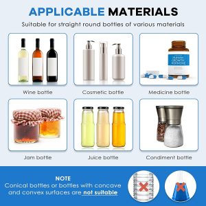 Automatic Round Bottle Labeling Machine with Date Printing Machine - Image 6