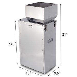 Particle&Powder Filling Machine, Multifunction Automatic Filling and Packing Machine, Particle Subpackage Machine For Beans Nail Beads Candy Particulate Matters Weighting and Filling 10-500G - Image 4