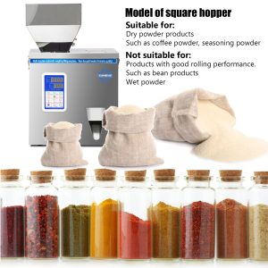 Powder Filling Machine, Multifunction Automatic Filling and Packing Machine, Particle Subpackage Machine 1-200g(0.44 lb) - Image 4