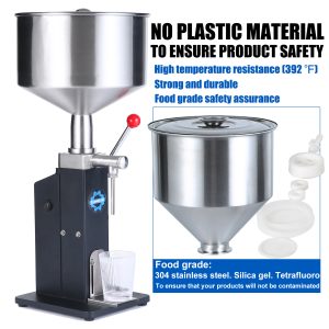 Manual Filling Machine 5-55ml Bottler Filler For Liquid and Paste A03 Pro - Image 4
