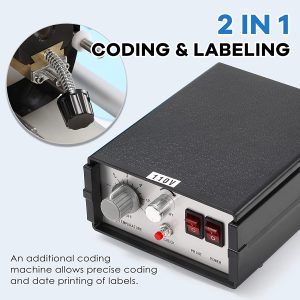 Automatic Round Bottle Labeling Machine with Date Printing Machine - Image 3