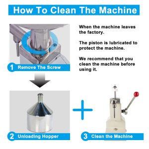Manual Liquid Filling Machine Bottle Filler 5-50ml A03 - Image 3