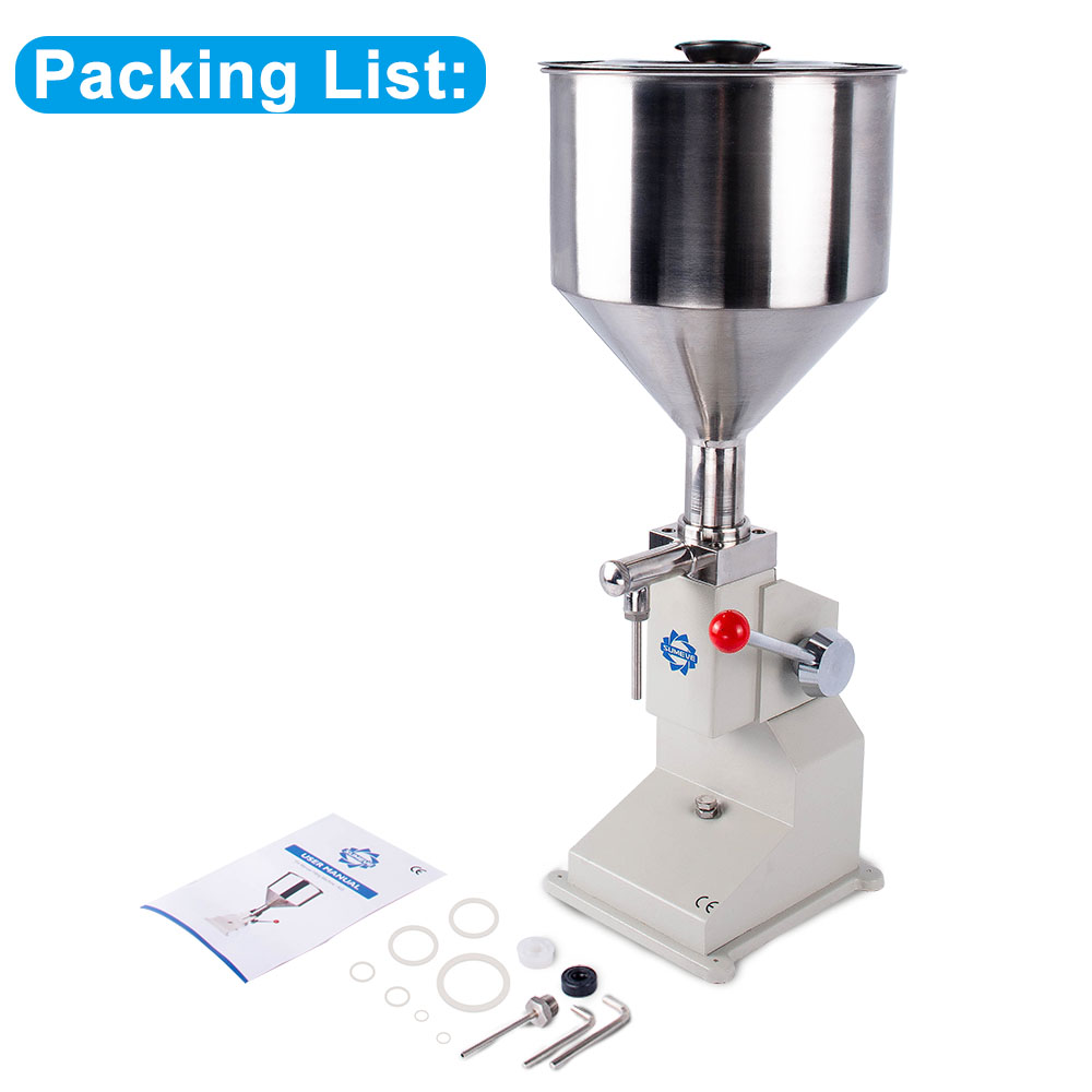 Manual Liquid Filling Machine Bottle Filler 5-50ml A03