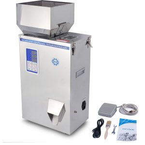 Particle&Powder Filling Machine, Multifunction Automatic Filling and Packing Machine, Particle Subpackage Machine For Beans Nail Beads Candy Particulate Matters Weighting and Filling 10-500G - Image 6