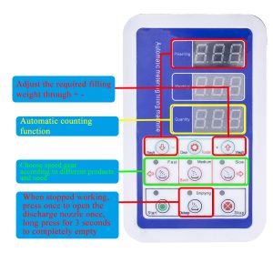 Powder Filling Machine Automatic Intelligent Particle Weighing Filling Machine 2-100g - Image 3