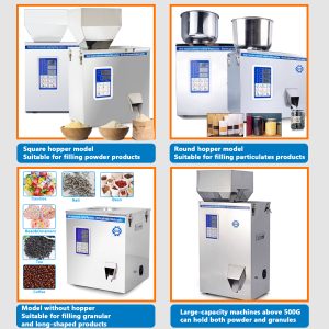 Powder&Particle Filling Machine, Automatic Weighing and Filling Machine 10-3000g - Image 5