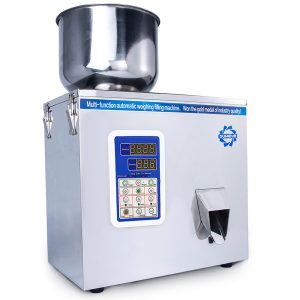 Particle Filling Machine, Multifunction Automatic Filling and Packing Machine, Particle Subpackage Machine For Beans Nail Beads Candy Particulate Matters Weighting and Filling (200g-Particle)