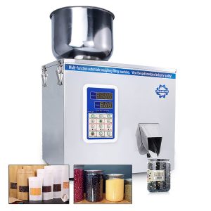 Particle Filling Machine, Multifunction Automatic Filling and Packing Machine, Particle Subpackage Machine For Beans Nail Beads Candy Particulate Matters Weighting and Filling (200g-Particle) - Image 6