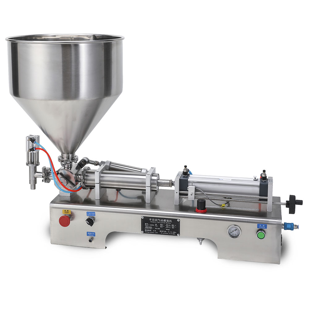 SUSEMSE Pneumatic Paste Liquid Filling Liquid Filling Machine 5-50ml Bottle  Filling Machine Pneumatic Paste Stainless Steel Lip Gloss Filling Machine  A02 : : Business, Industry & Science