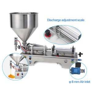 Paste Filling Machine, Pneumatic Filling Machine, Bottle Filler For Liquid Paste - Image 8