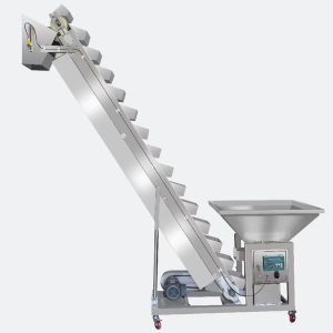 Packaging machine bucket inclined elevator material, feeding machine conveyor, conveyor belt fully automatic sorting and filling machine filling machine